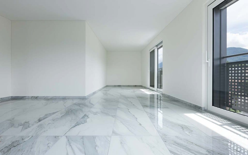 Marble is expensive and requires regular maintenance