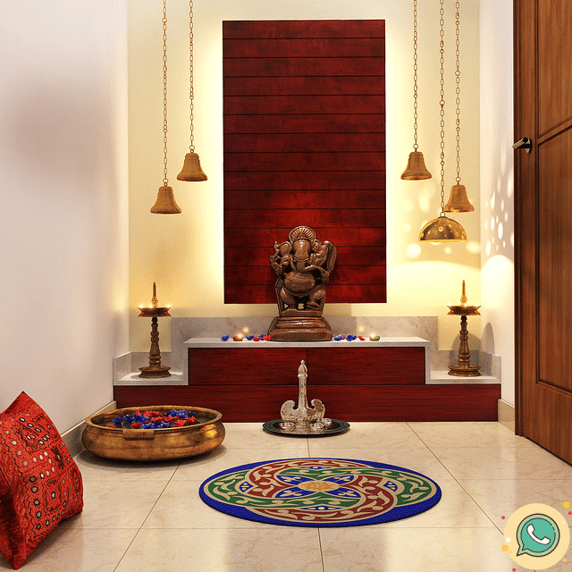 Top 20 Indian Pooja Room/Mandir Designs For Indian Homes