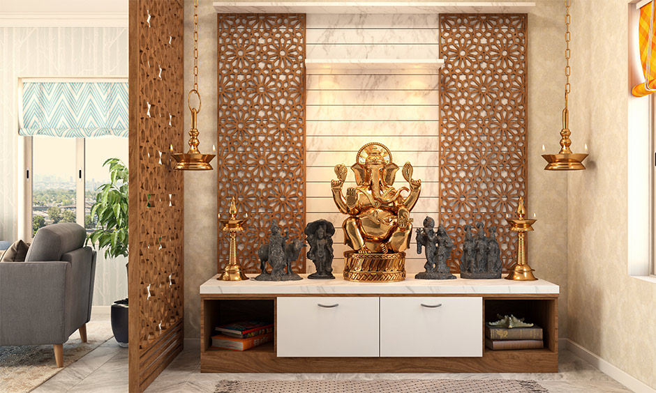 Top 20 Indian Pooja Room Mandir Designs For Indian Homes