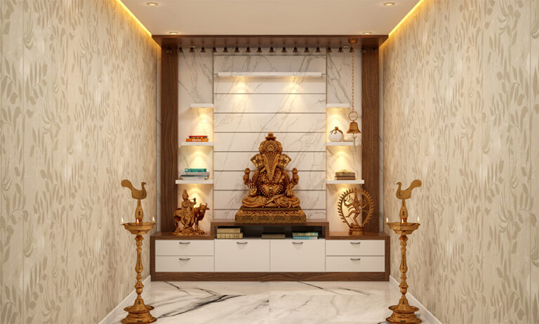 Top 20 Indian Pooja Room/Mandir Designs For Indian Homes