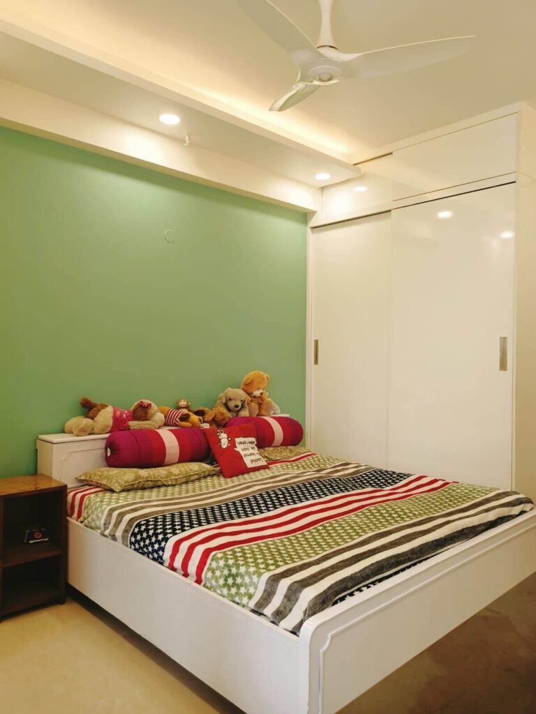 Bedroom Interior work done in Noida Value Sarnam Sector 107 Noida