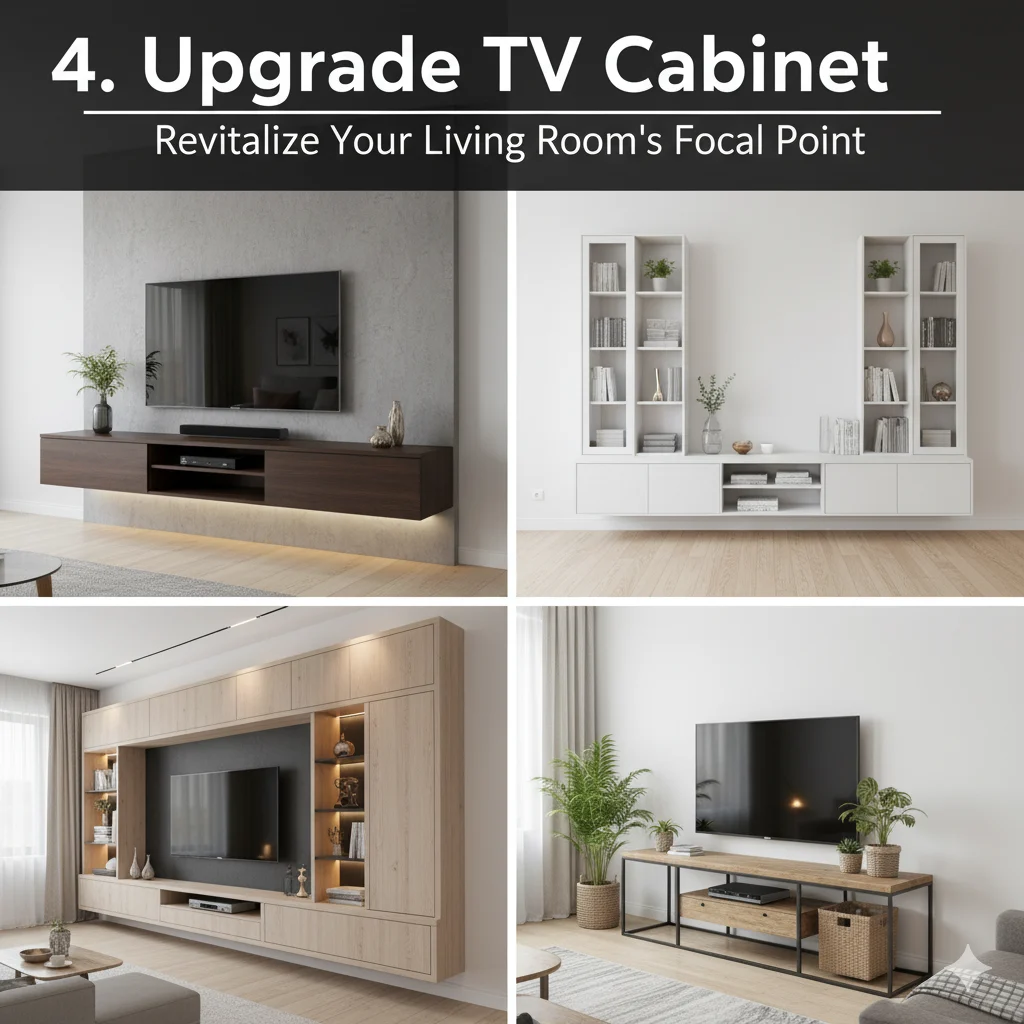 4. Upgrade TV Cabinet