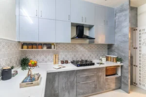 Modern Modular Kitchen with Sleek Storage & Contemporary Design Stylish Kitchen Ideas