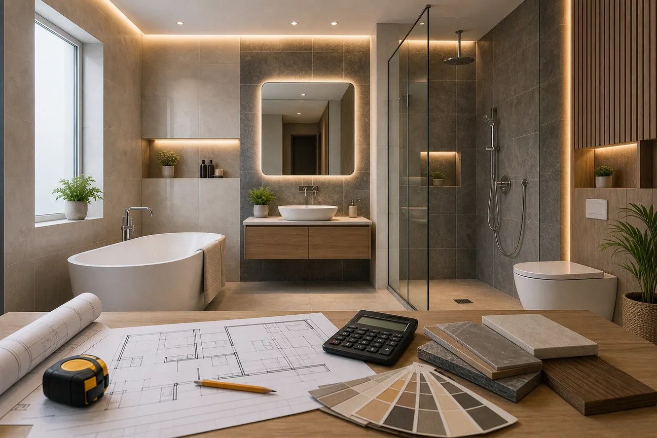 Editorial illustration for Best Bathroom Renovation Cost Options in Noida