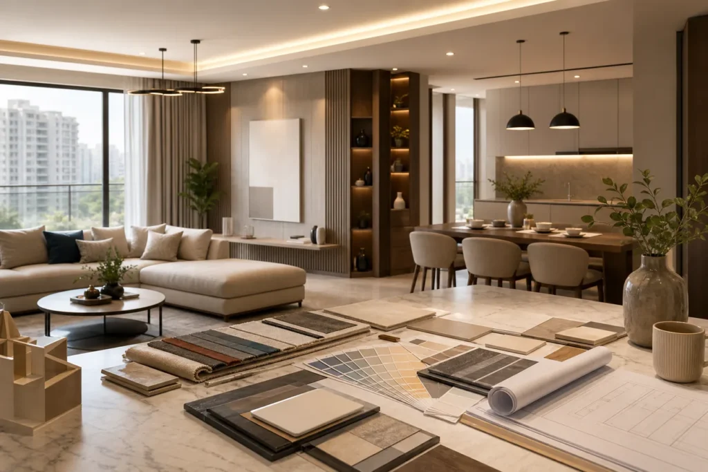 Editorial illustration for Best Interior Designer in Sector 2, Greater Noida West