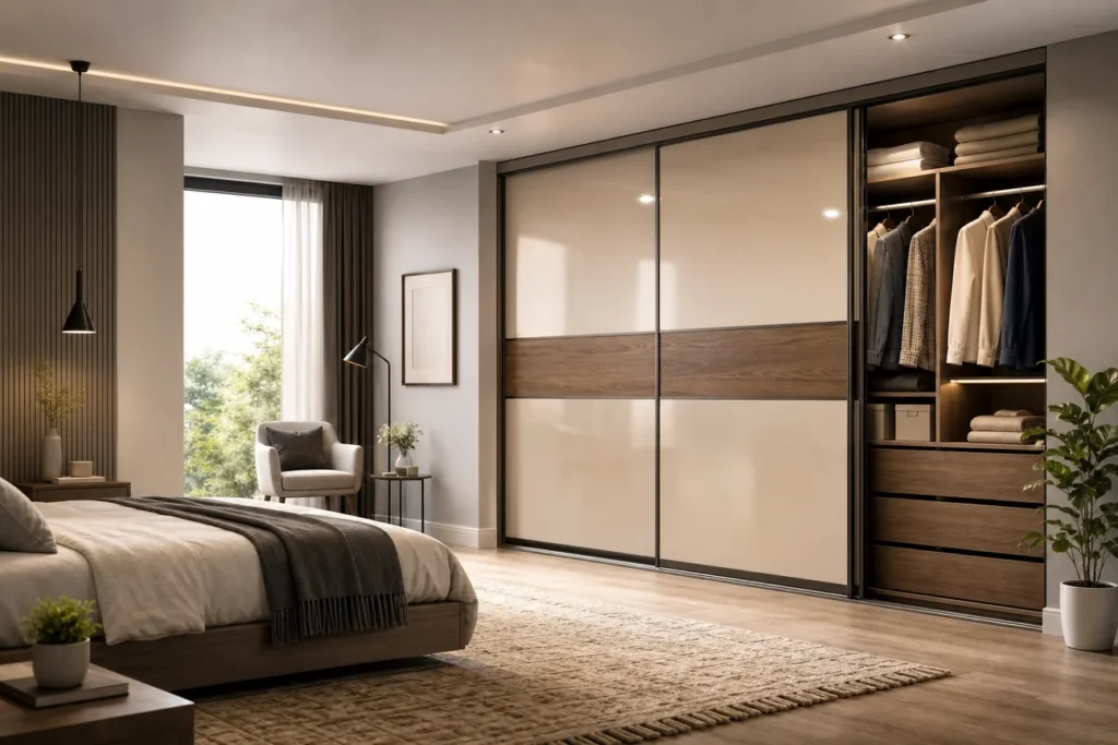 Editorial illustration for Best Sliding Wardrobe Price Options in India